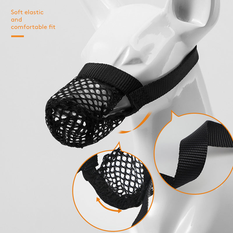 ✨Muselière Respirante Anti-Morsure pour Chiens – Confort & Sécurité✨