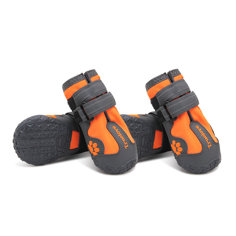 👟🐾 Chaussures de Protection pour Chiens – Antidérapantes, Étanches & Lumineuses