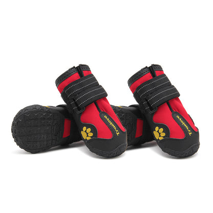 👟🐾 Chaussures de Protection pour Chiens – Antidérapantes, Étanches & Lumineuses