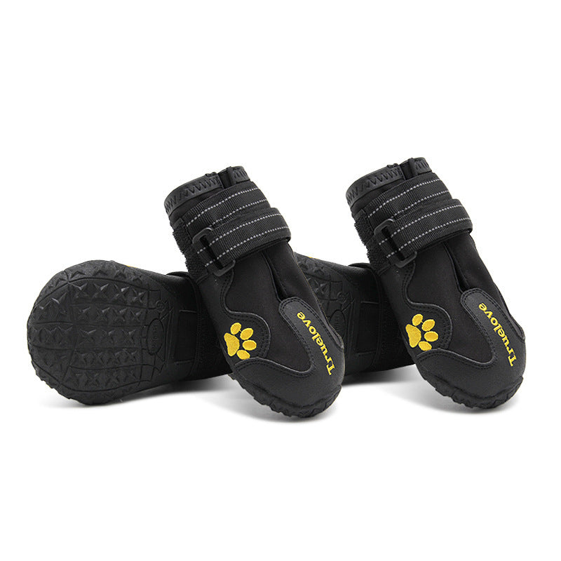 👟🐾 Chaussures de Protection pour Chiens – Antidérapantes, Étanches & Lumineuses