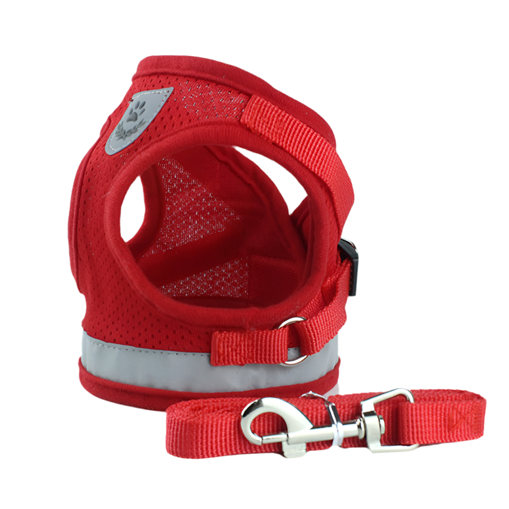 ✨ Harnais Respirant et Réfléchissant – Confort & Sécurité pour Chats et Petits Chiens ✨
