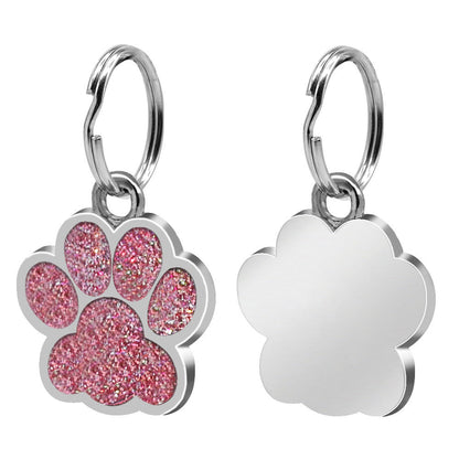 ✨ Médaillon d’Identification pour Chien & Chat – Gravure Personnalisée Empreinte