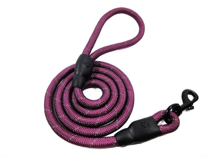 ✨ Laisse en Corde Réfléchissante – Résistante & Confortable pour Chiens ✨