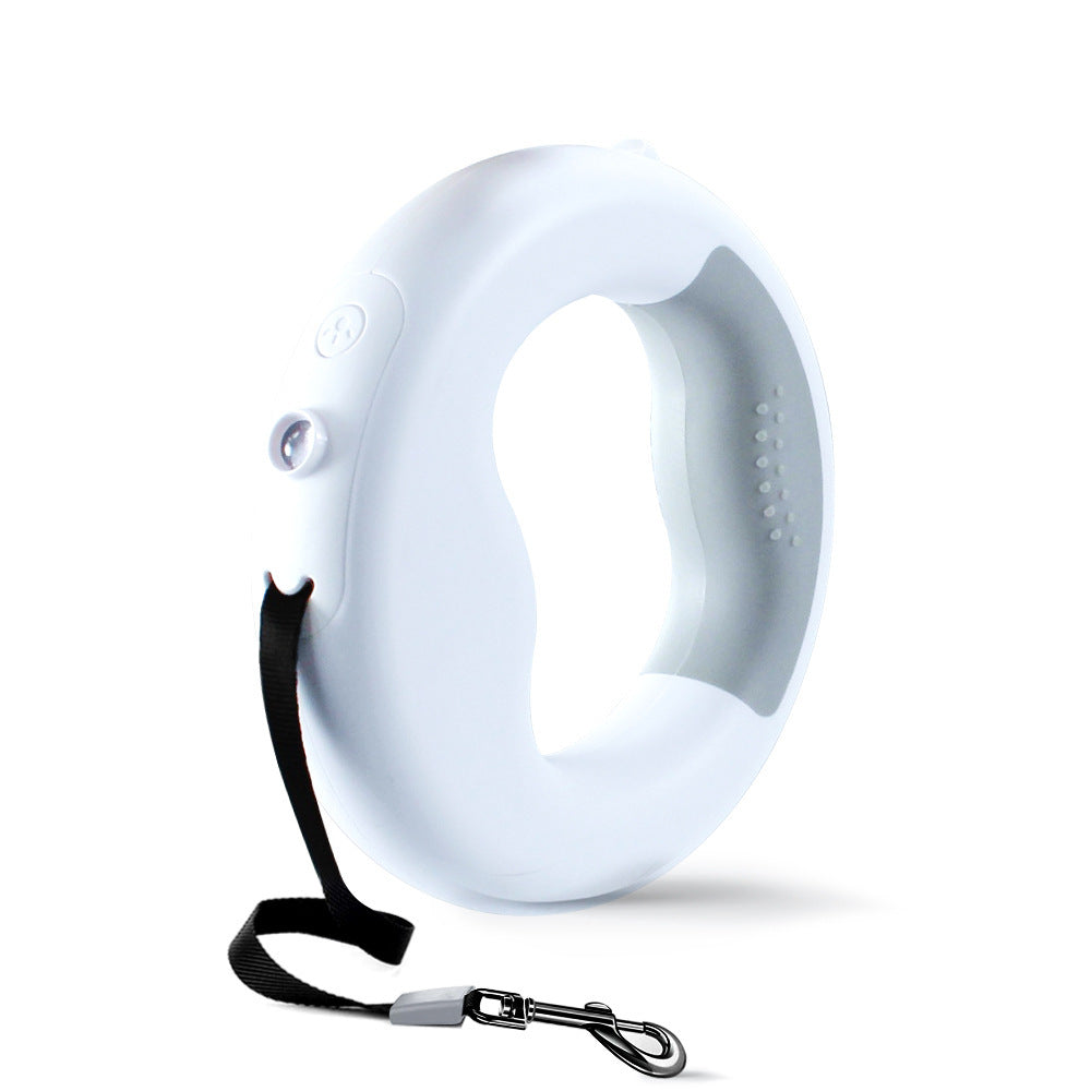 🔦🐕 Laisse rétractable avec lampe LED intégrée – Pratique & sécurisée