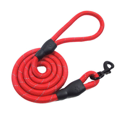 ✨ Laisse en Corde Réfléchissante – Résistante & Confortable pour Chiens ✨