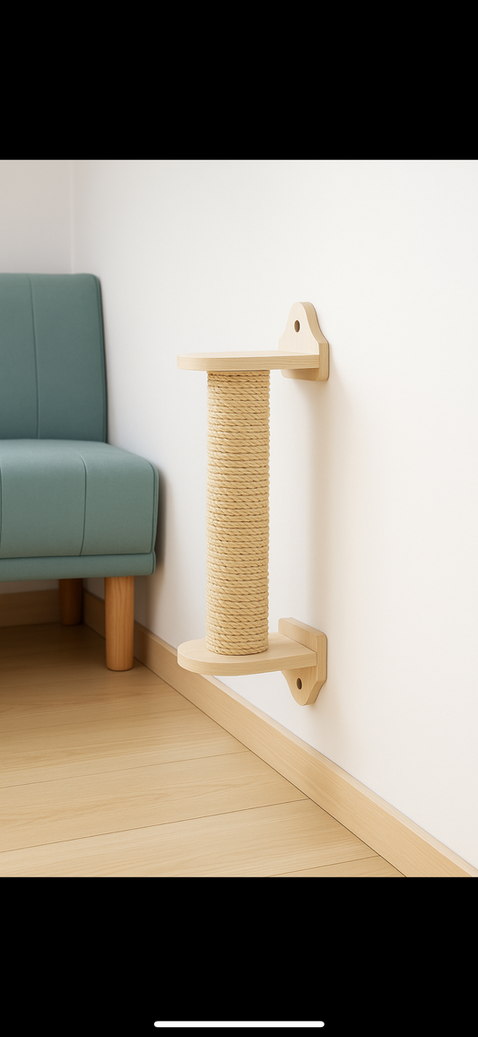 ✨ Griffoir Colonne en Sisal – 53 cm de Plaisir pour Chats ✨