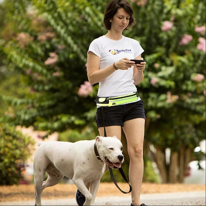 🏃‍♂️🐕 Ceinture de Course avec Laisse pour Chien – Confort & Liberté de Mouvement