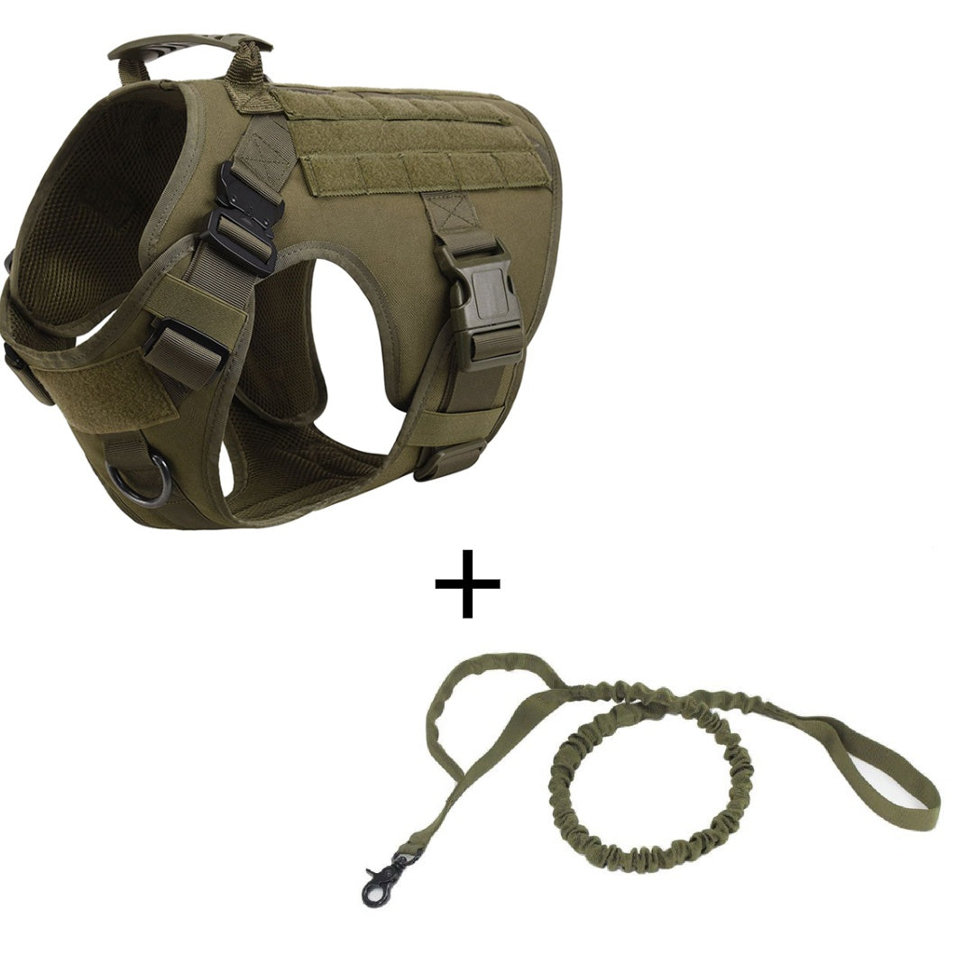 ✨ Gilet Tactique pour Chiens – Sécurité, Confort & Contrôle ✨
