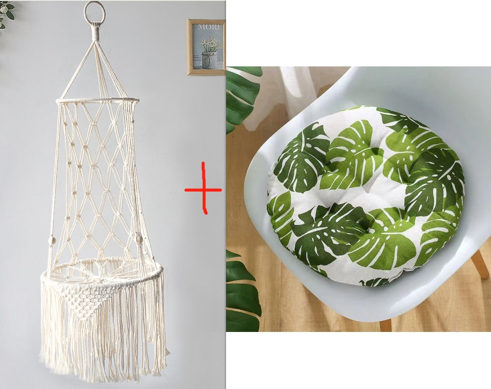 ✨ Lit Suspendu en Macramé pour Chat – Élégant & Confortable✨