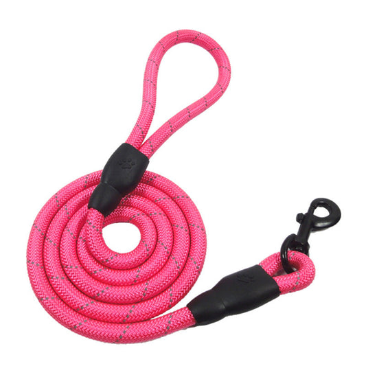 ✨ Laisse en Corde Réfléchissante – Résistante & Confortable pour Chiens ✨