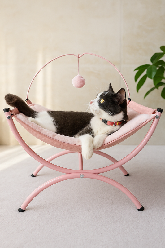 ✨ Lit Hamac pour Chat – Confort 4 Saisons ✨