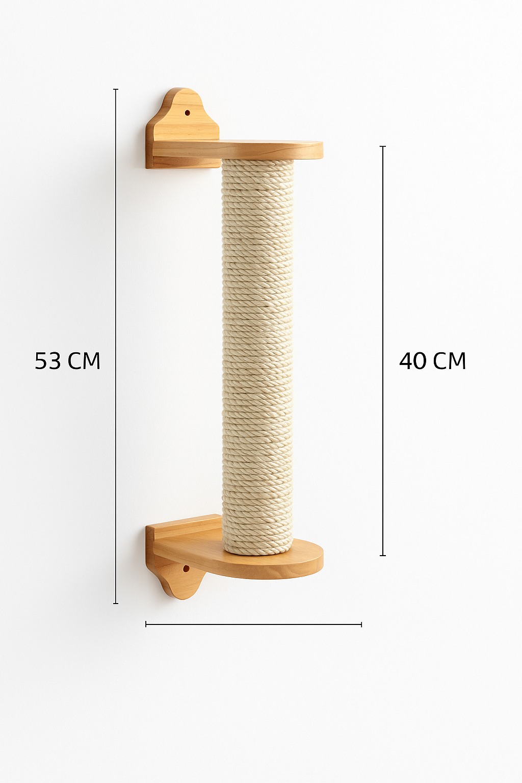 ✨ Griffoir Colonne en Sisal – 53 cm de Plaisir pour Chats ✨