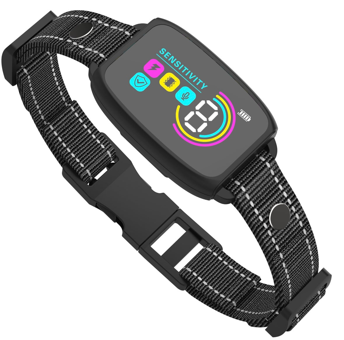 ✨ Collier Anti-Aboiement Intelligent & Rechargeable – Pour Chiens de Toutes Tailles ✨