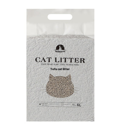 Green Tea Flavour Biodegradable Plant Cat Litter