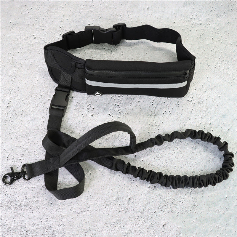 🏃‍♂️🐕 Ceinture de Course avec Laisse pour Chien – Confort & Liberté de Mouvement