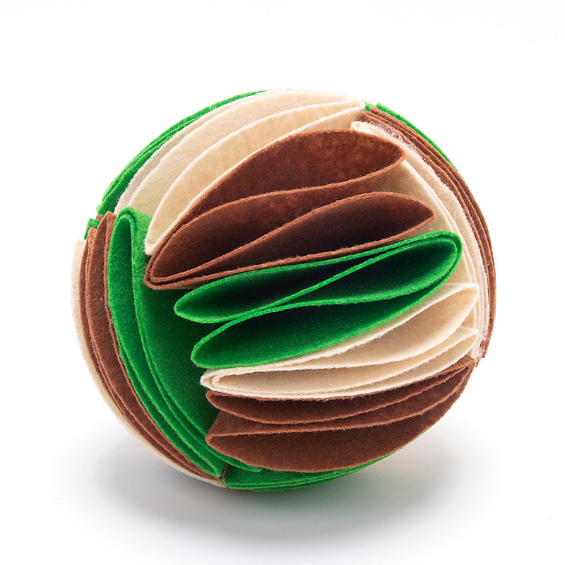 🎾 Balle Interactive à Renifler – Jeu éducatif et ludique pour chien 🐾