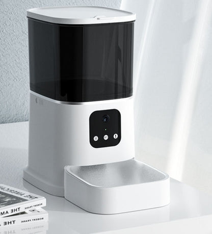 ✨Distributeur Automatique de Croquettes pour Chiens & Chats – 6L, Contrôle via Application & Enregistrement Vocal✨