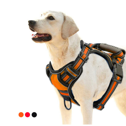 ✨Harnais Anti-Traction Réfléchissant Respirant – Confort & Sécurité pour Chiens✨