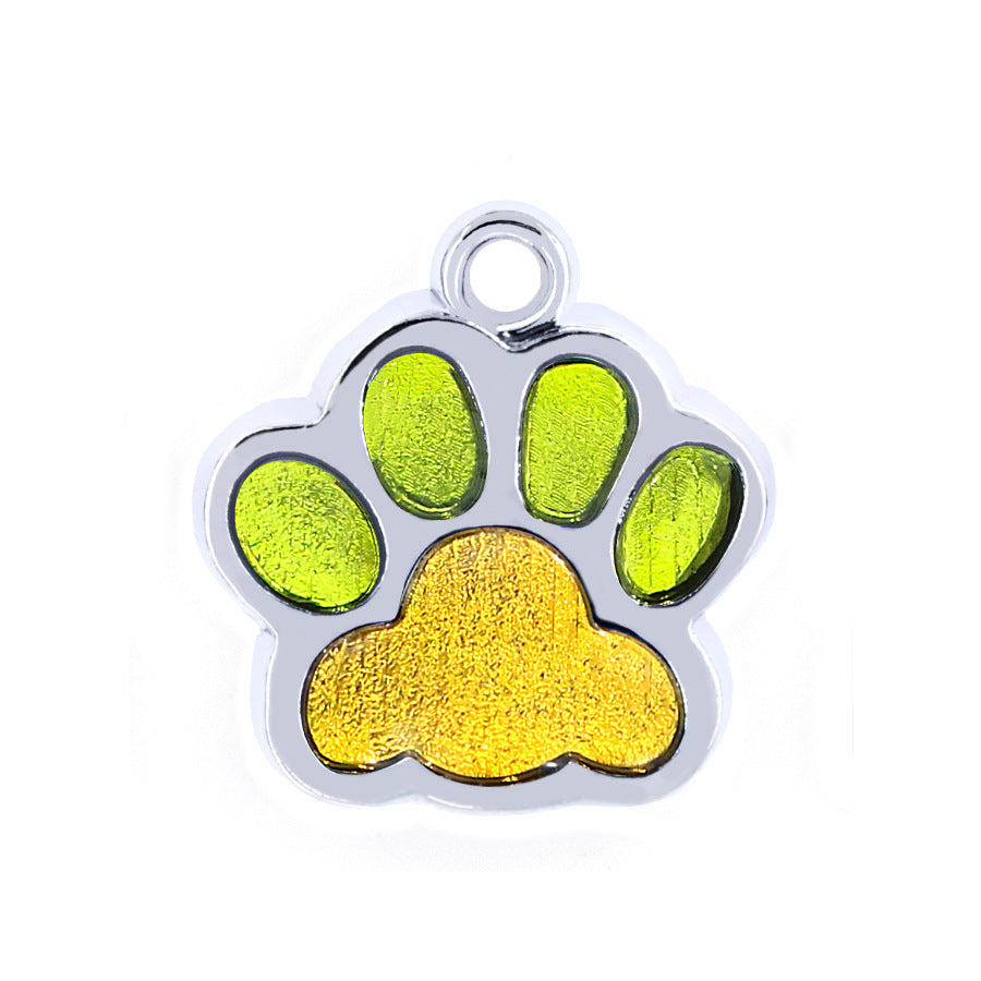 ✨ Médaillon d’Identification pour Chien & Chat – Gravure Personnalisée Empreinte